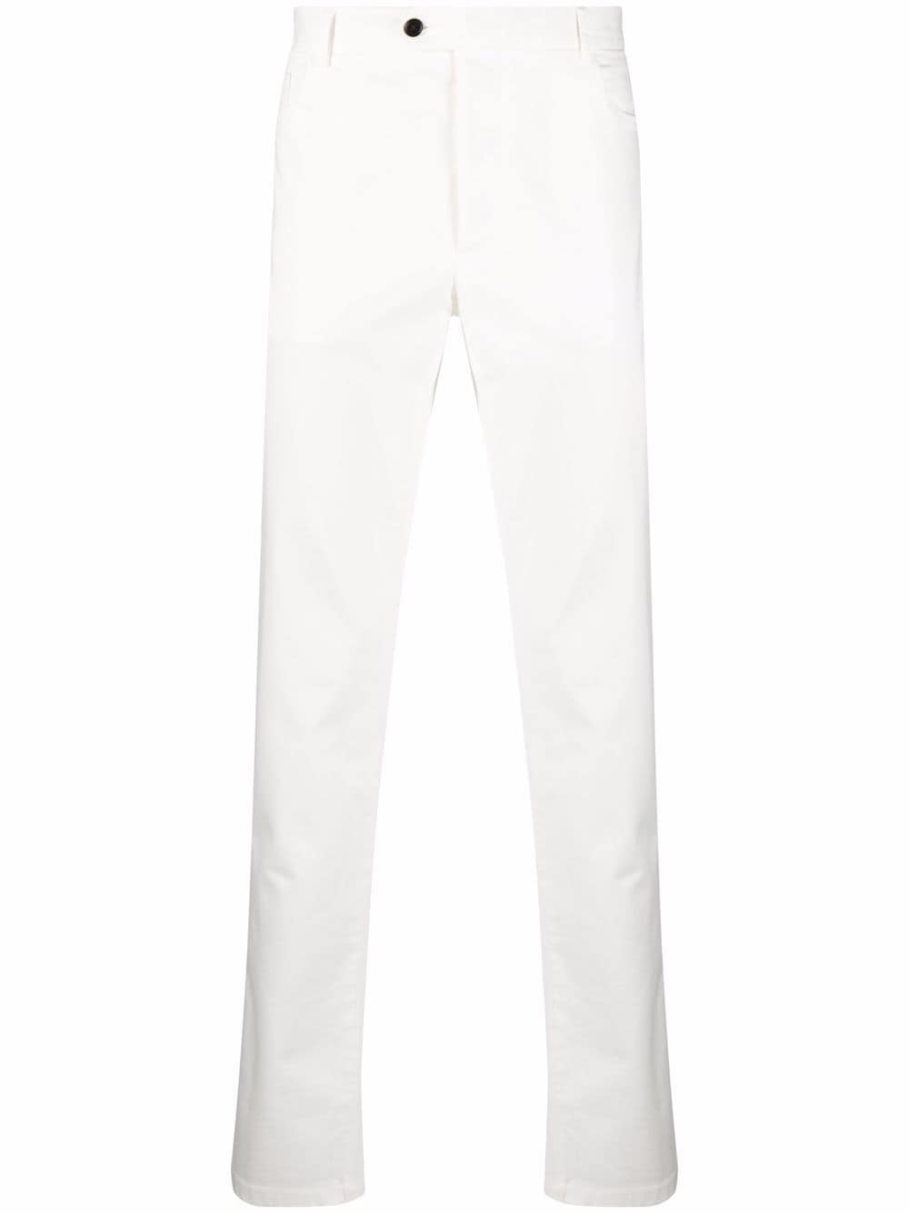 Philipp Plein Iconic Plein slim-fit jeans - White von Philipp Plein