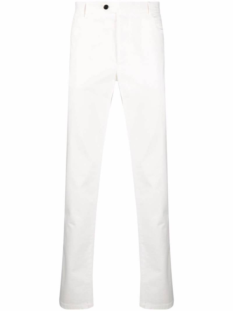 Philipp Plein Iconic Plein slim-fit jeans - White von Philipp Plein