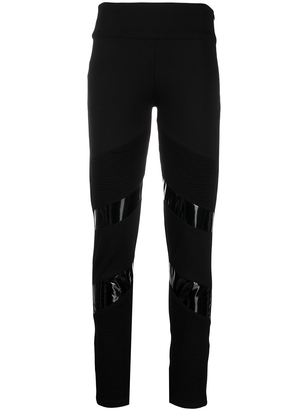 Philipp Plein Iconic biker jogging leggings - Black von Philipp Plein