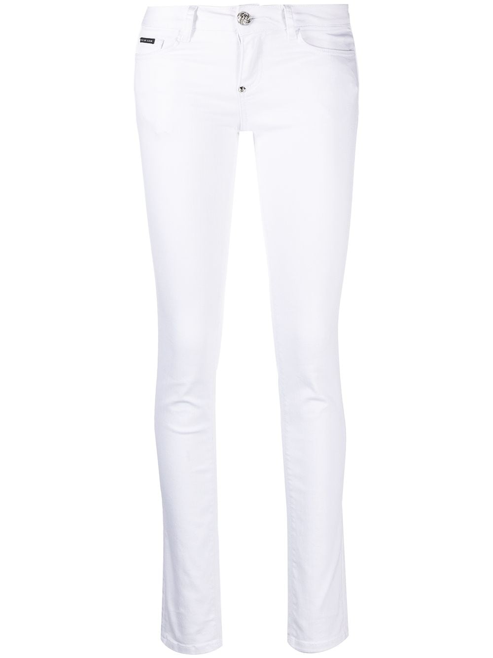 Philipp Plein Iconic slim fit jeans - White von Philipp Plein