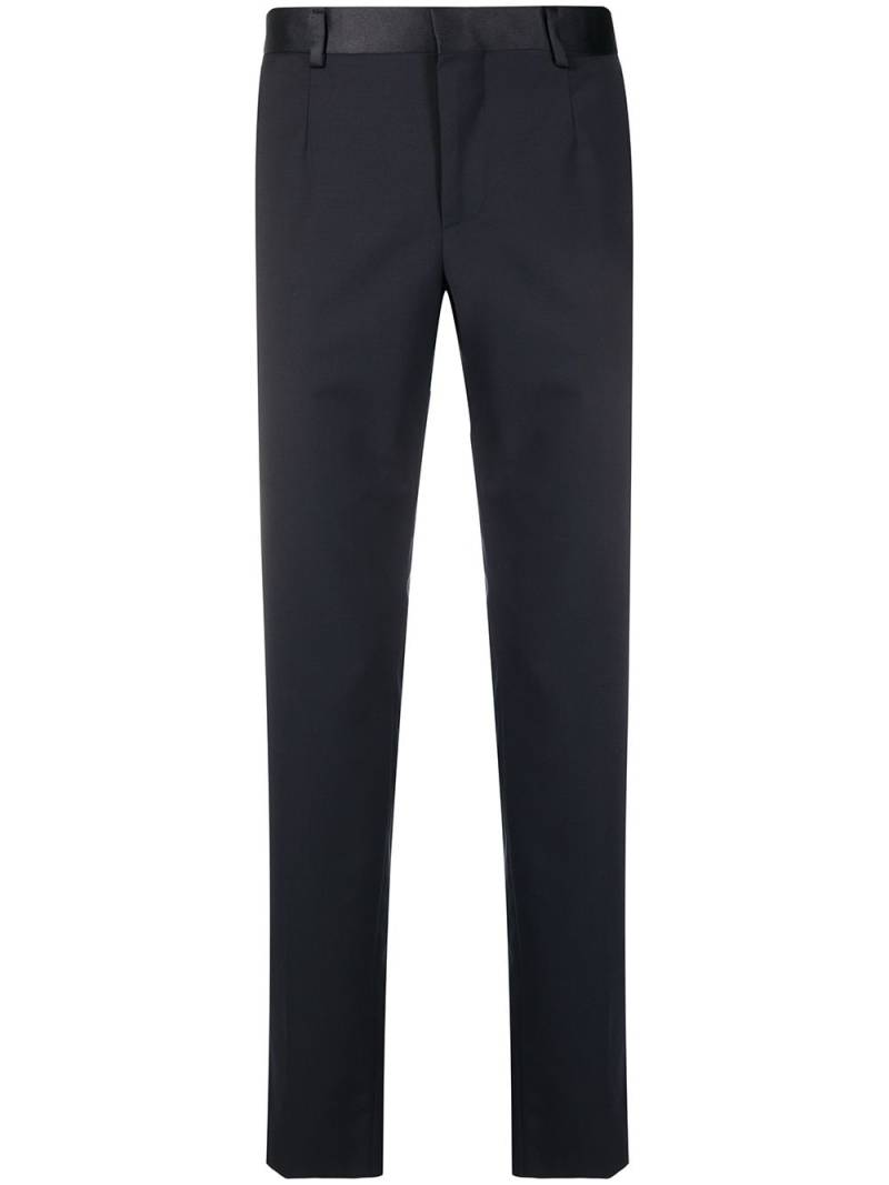 Philipp Plein Iconic slim-fit tailored trousers - Blue von Philipp Plein