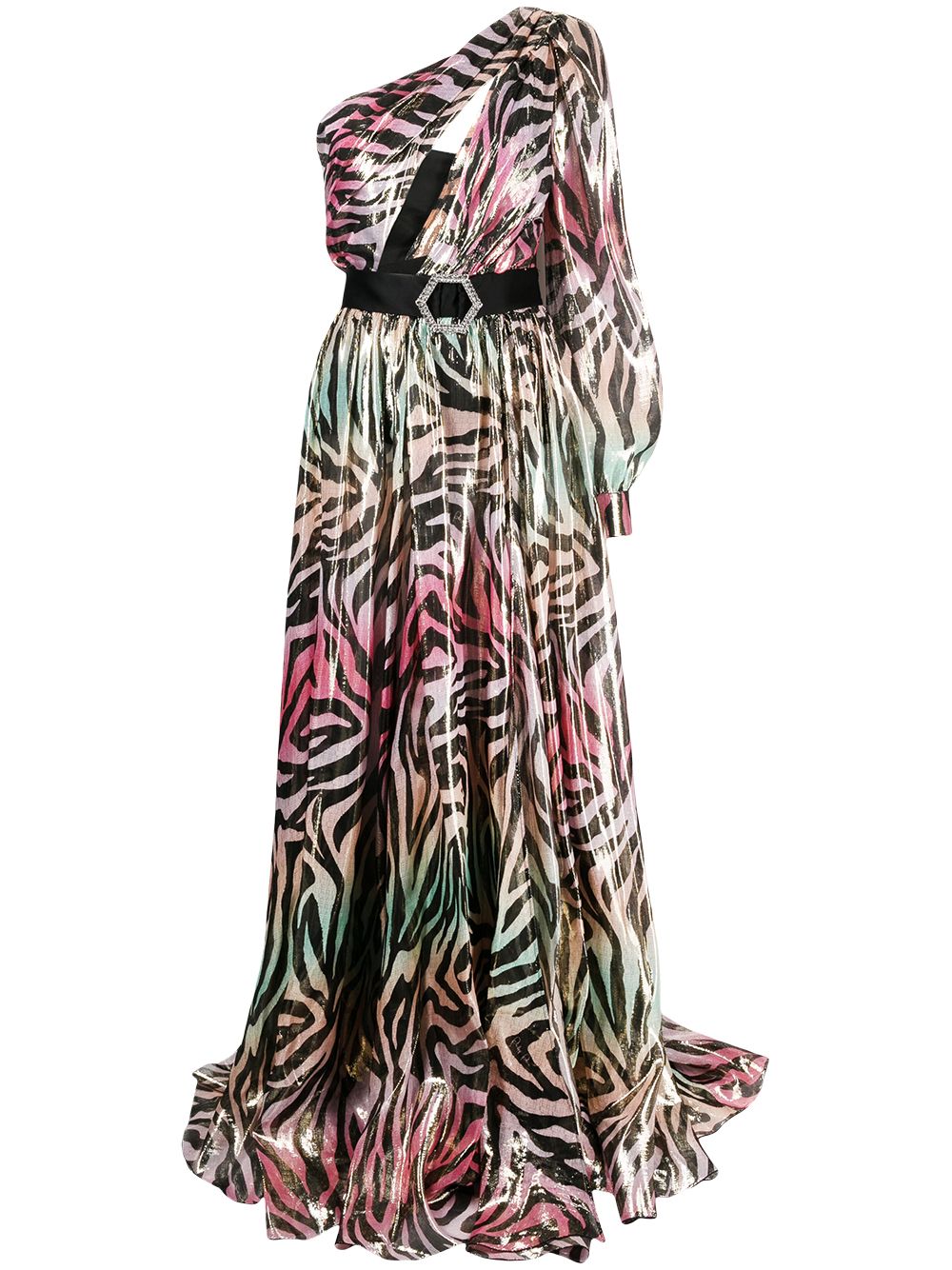 Philipp Plein Jungle long dress - Pink von Philipp Plein