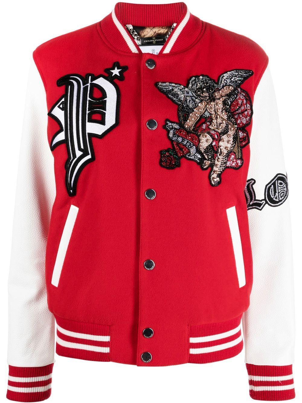 Philipp Plein Love Angel bomber jacket - Red von Philipp Plein