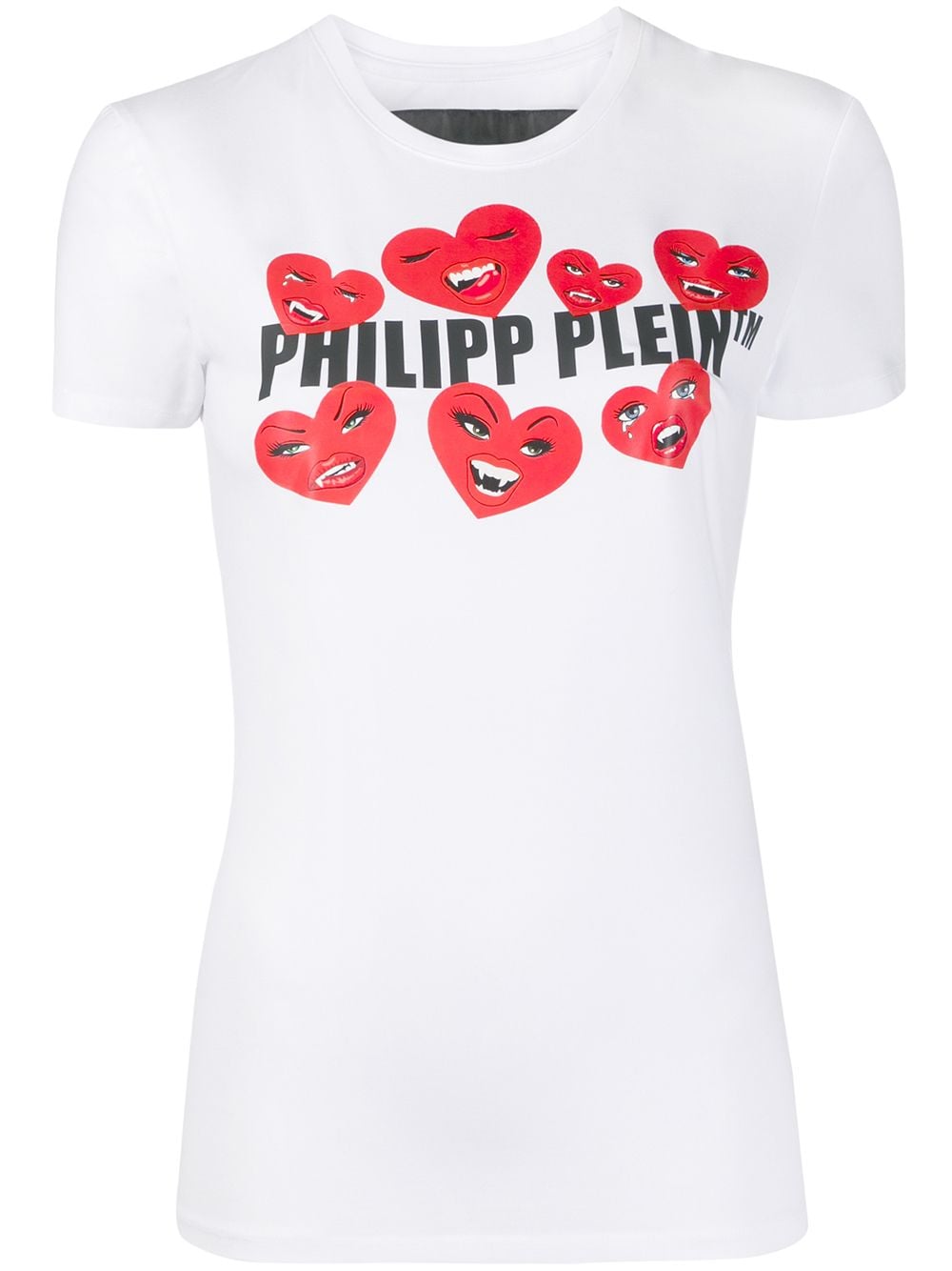 Philipp Plein Love Plein slim-fit T-shirt - White von Philipp Plein