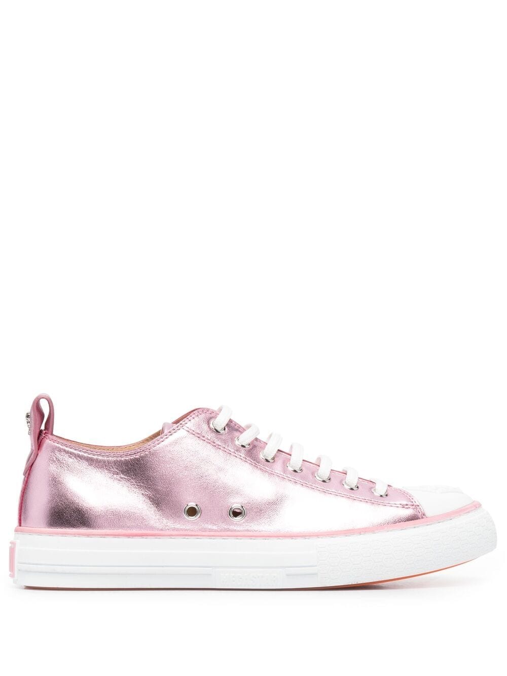 Philipp Plein Megastar metallic sneakers - Pink von Philipp Plein