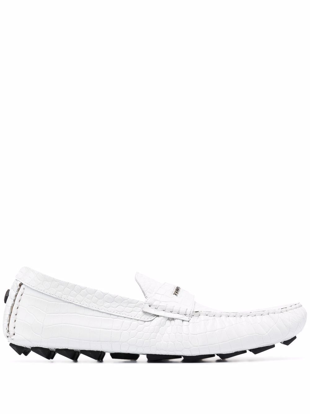 Philipp Plein Penny slip-on loafers - White von Philipp Plein