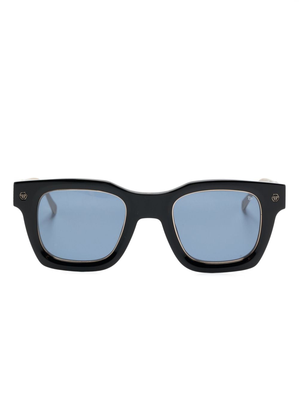 Philipp Plein Rock Superhero square-frame sunglasses - Black von Philipp Plein