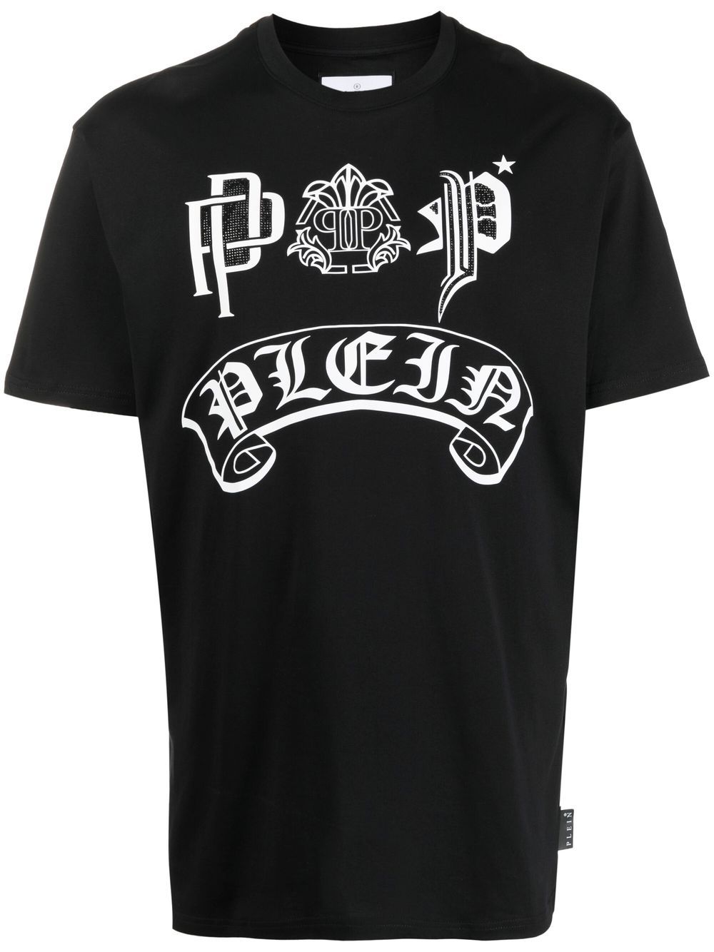 Philipp Plein SS Gothic Plein graphic-print T-Shirt - Black von Philipp Plein