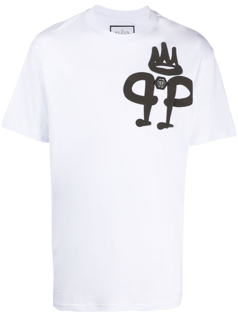 Philipp Plein SS Iconic Plein round-neck T-shirt - White von Philipp Plein