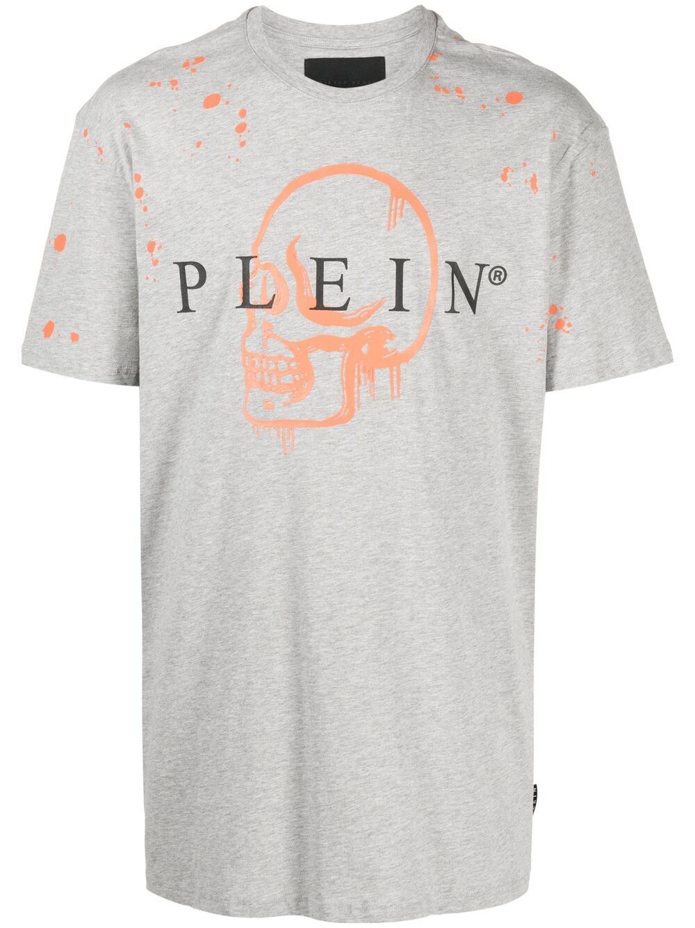Philipp Plein SS Skull crew-neck T-shirt - Grey von Philipp Plein