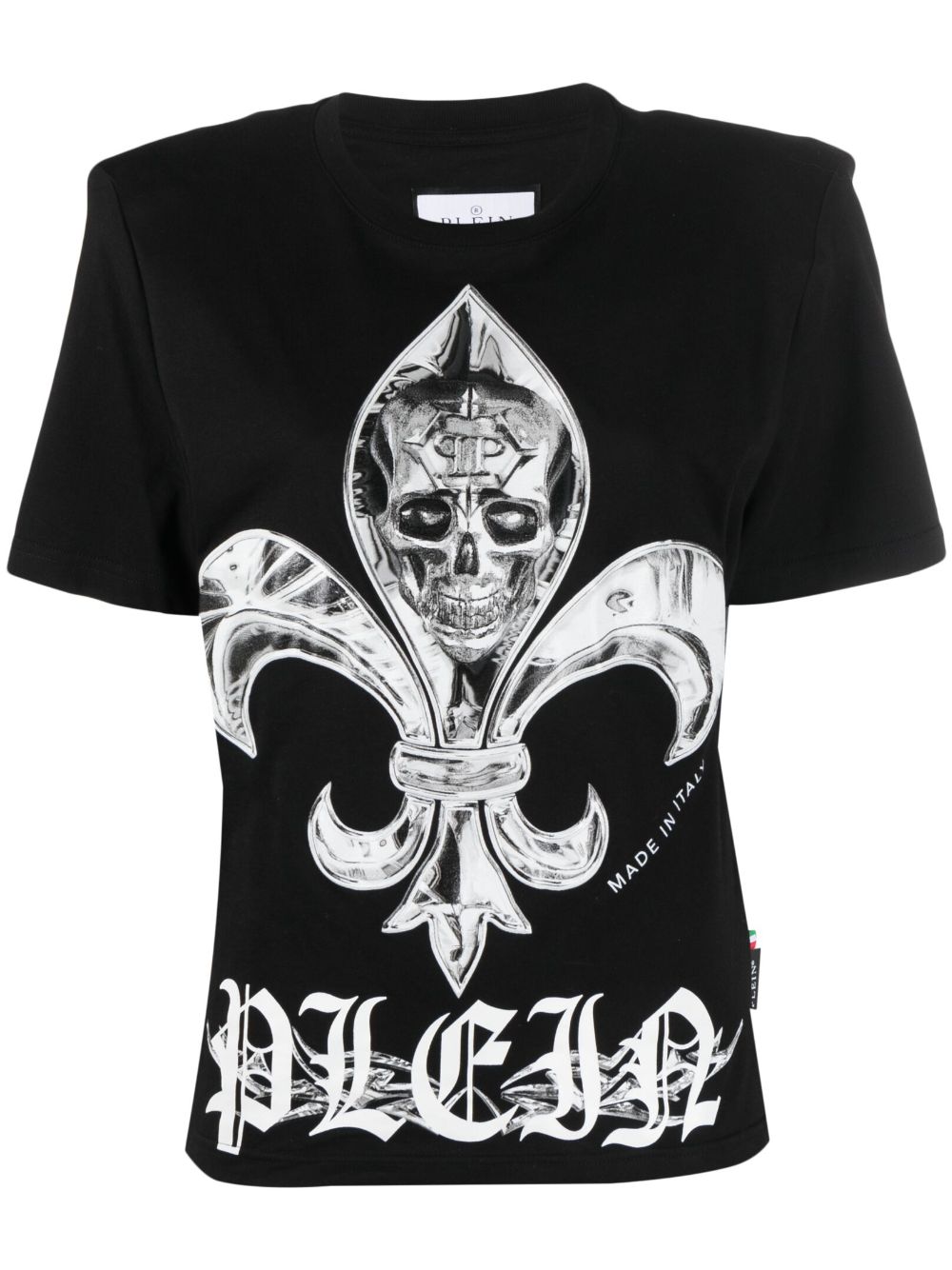 Philipp Plein Sexy Pure Fit Chrome cotton T-shirt - Black von Philipp Plein