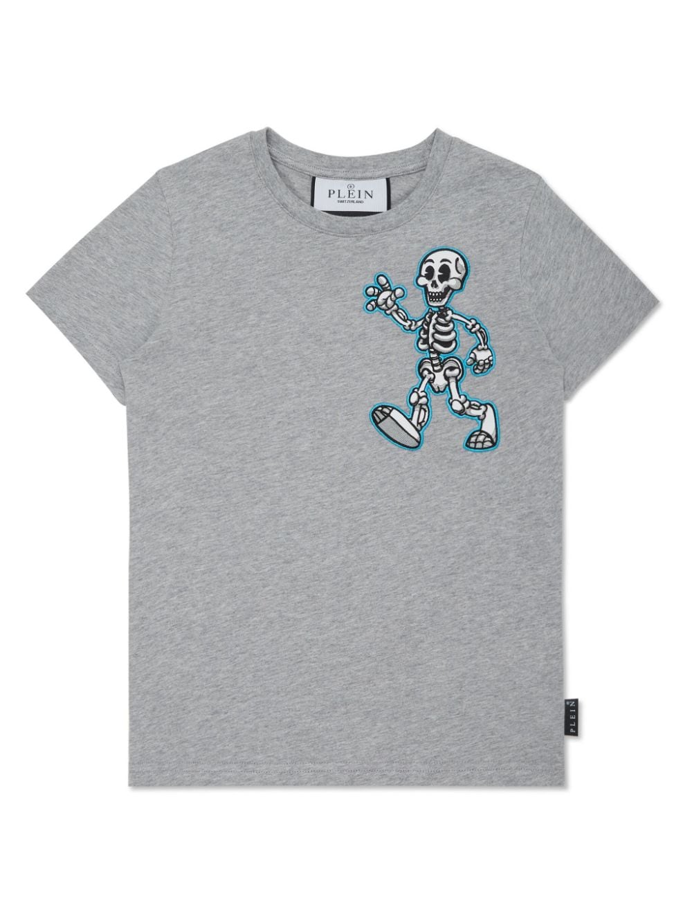 Philipp Plein Skully Gang cotton T-shirt - Grey von Philipp Plein