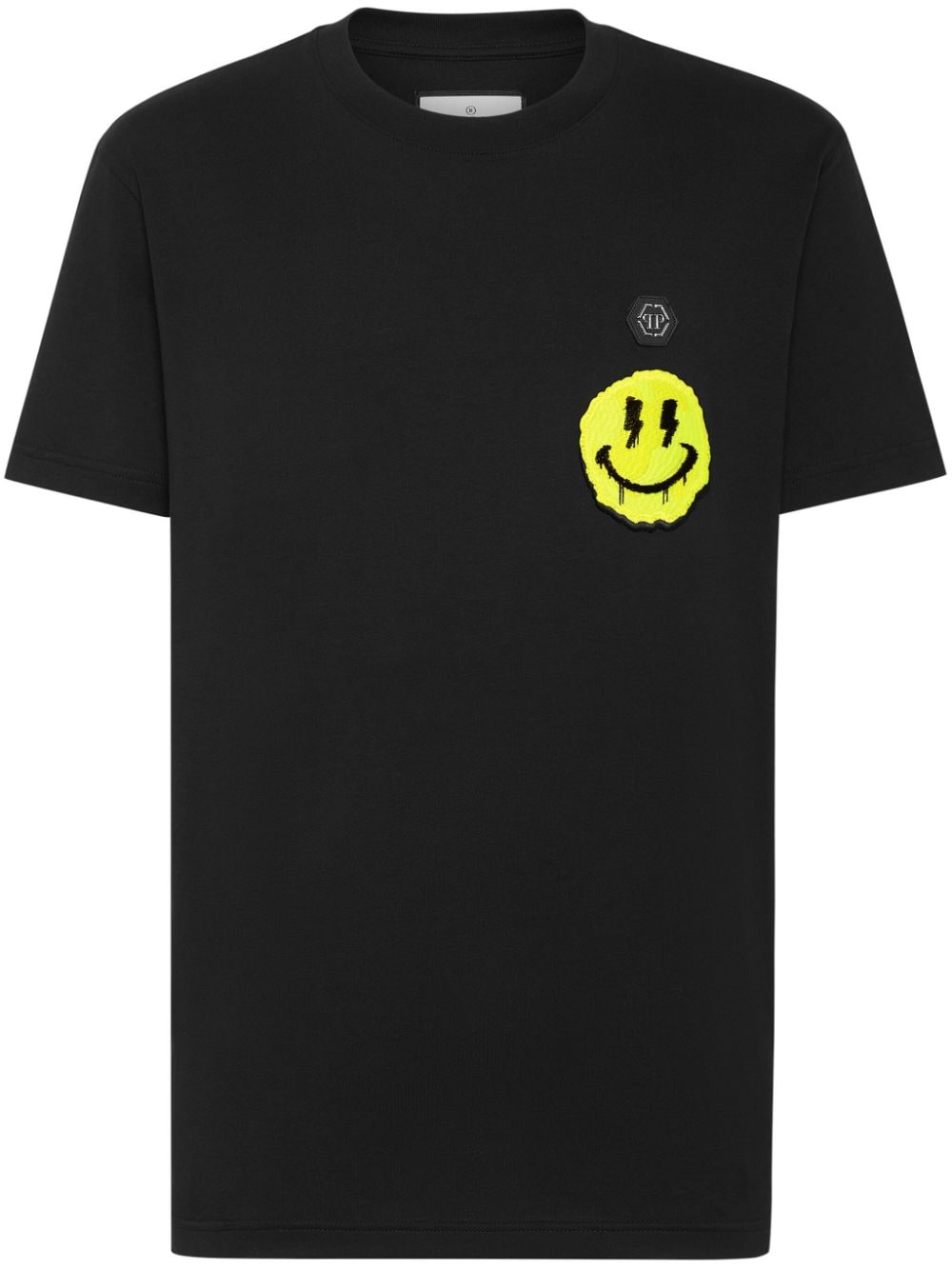 Philipp Plein Smile cotton T-shirt - Black von Philipp Plein