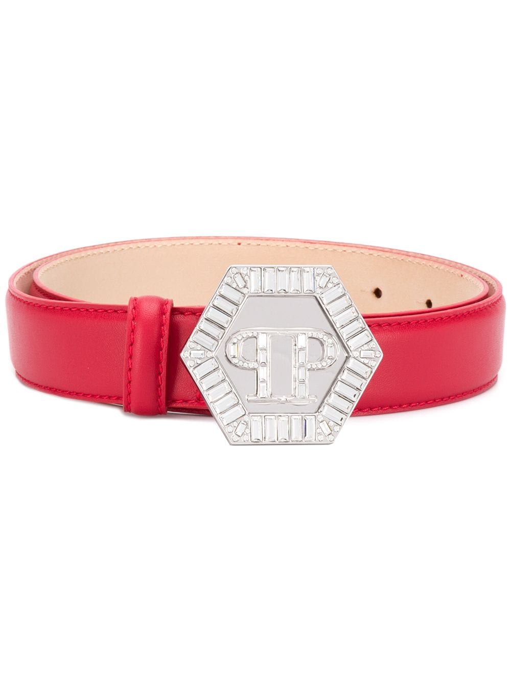 Philipp Plein Statement belt - Red von Philipp Plein