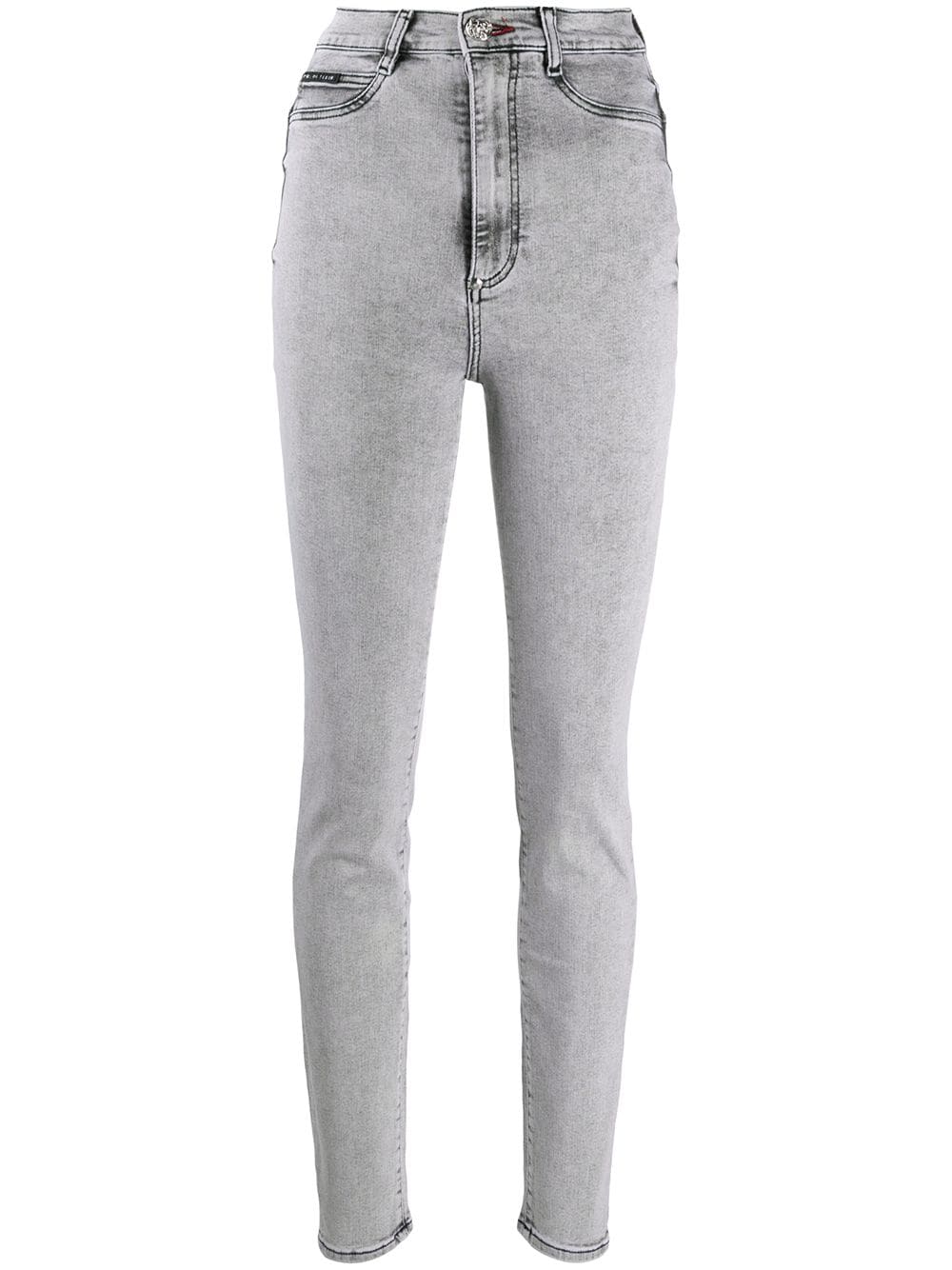 Philipp Plein high-rise skinny jeans - Grey von Philipp Plein