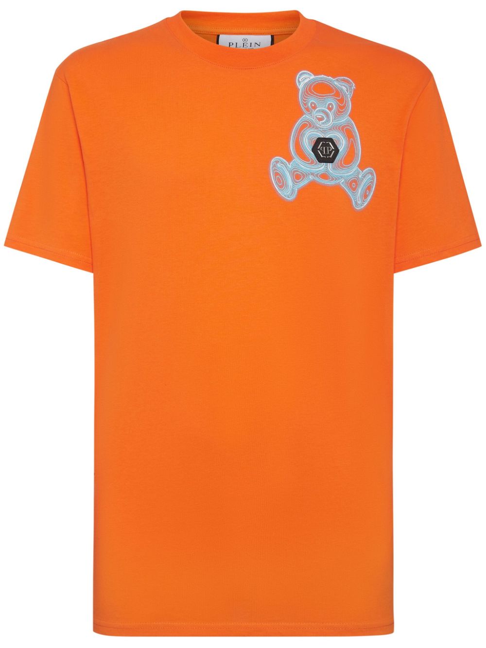 Philipp Plein Teddy Bear-print cotton T-shirt - Orange von Philipp Plein