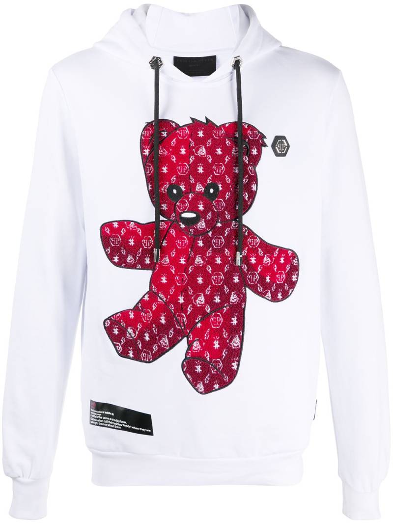 Philipp Plein Teddy Bear sweatshirt - White von Philipp Plein