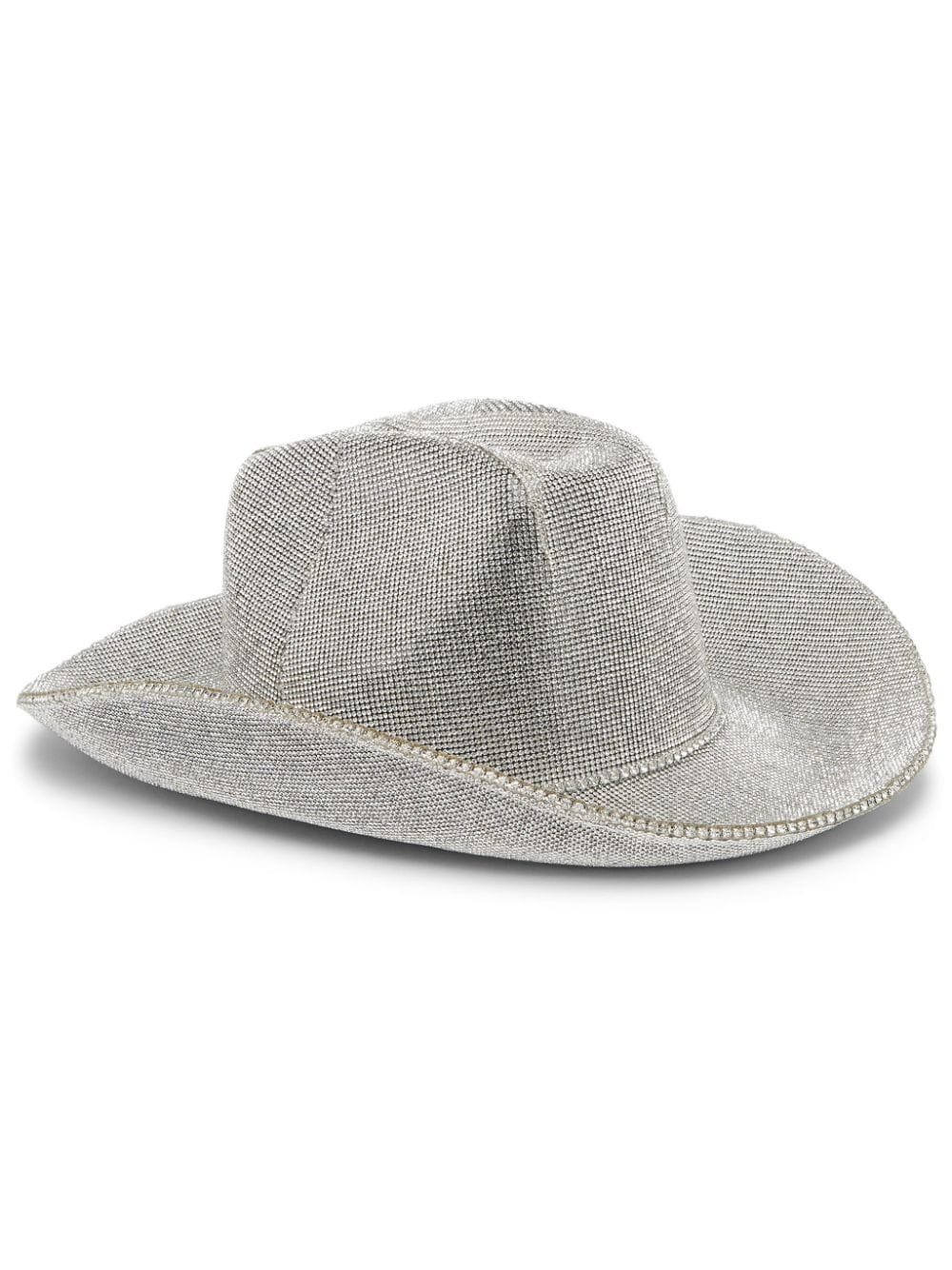 Philipp Plein Texas crystal-embellished hat - Silver von Philipp Plein