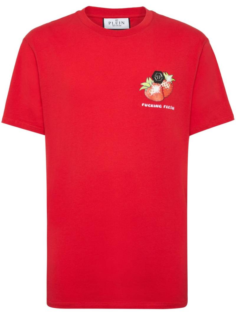 Philipp Plein Tutti Frutti jersey T-shirt - Red von Philipp Plein