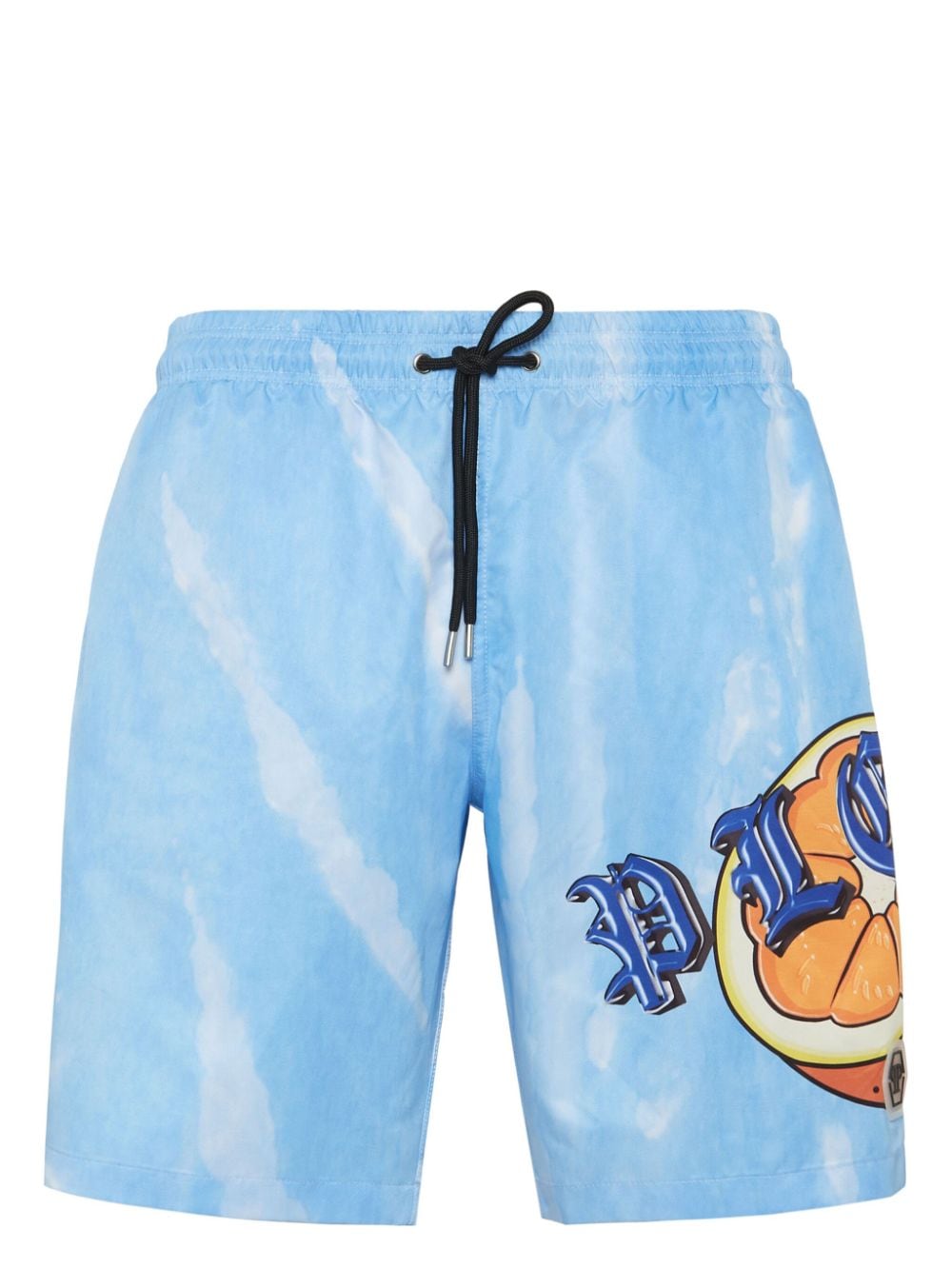 Philipp Plein Tutti Frutti-print swim shorts - Blue von Philipp Plein