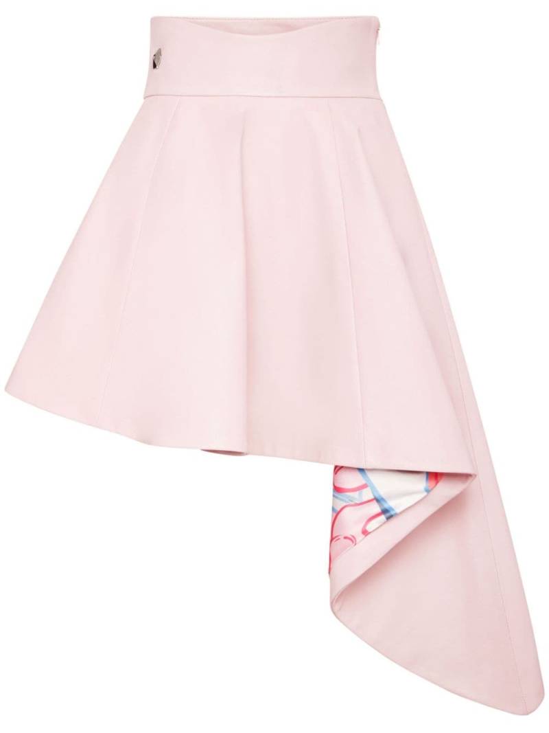 Philipp Plein asymmetric leather skirt - Pink von Philipp Plein