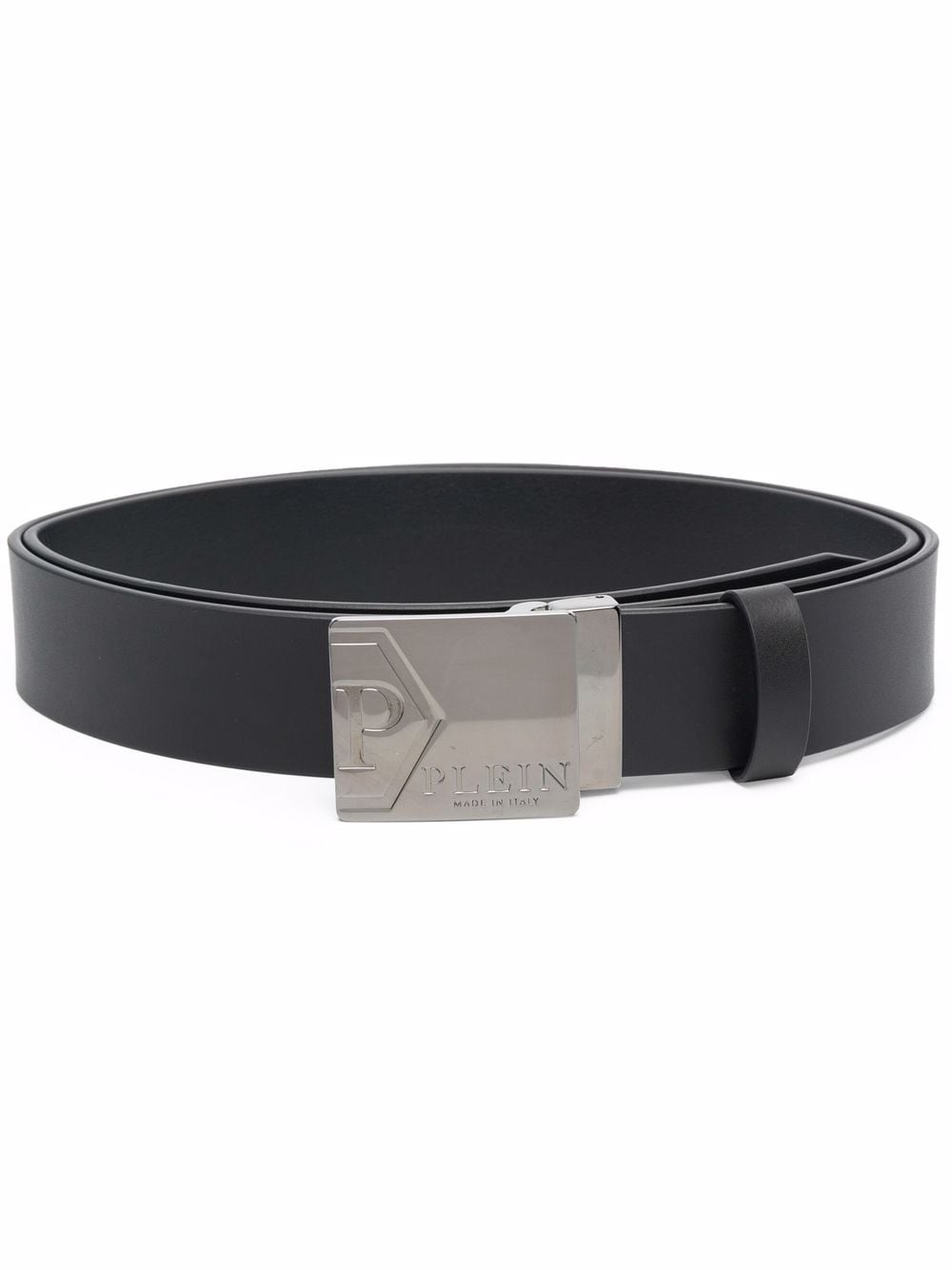 Philipp Plein buckle-fastening leather belt - Black von Philipp Plein