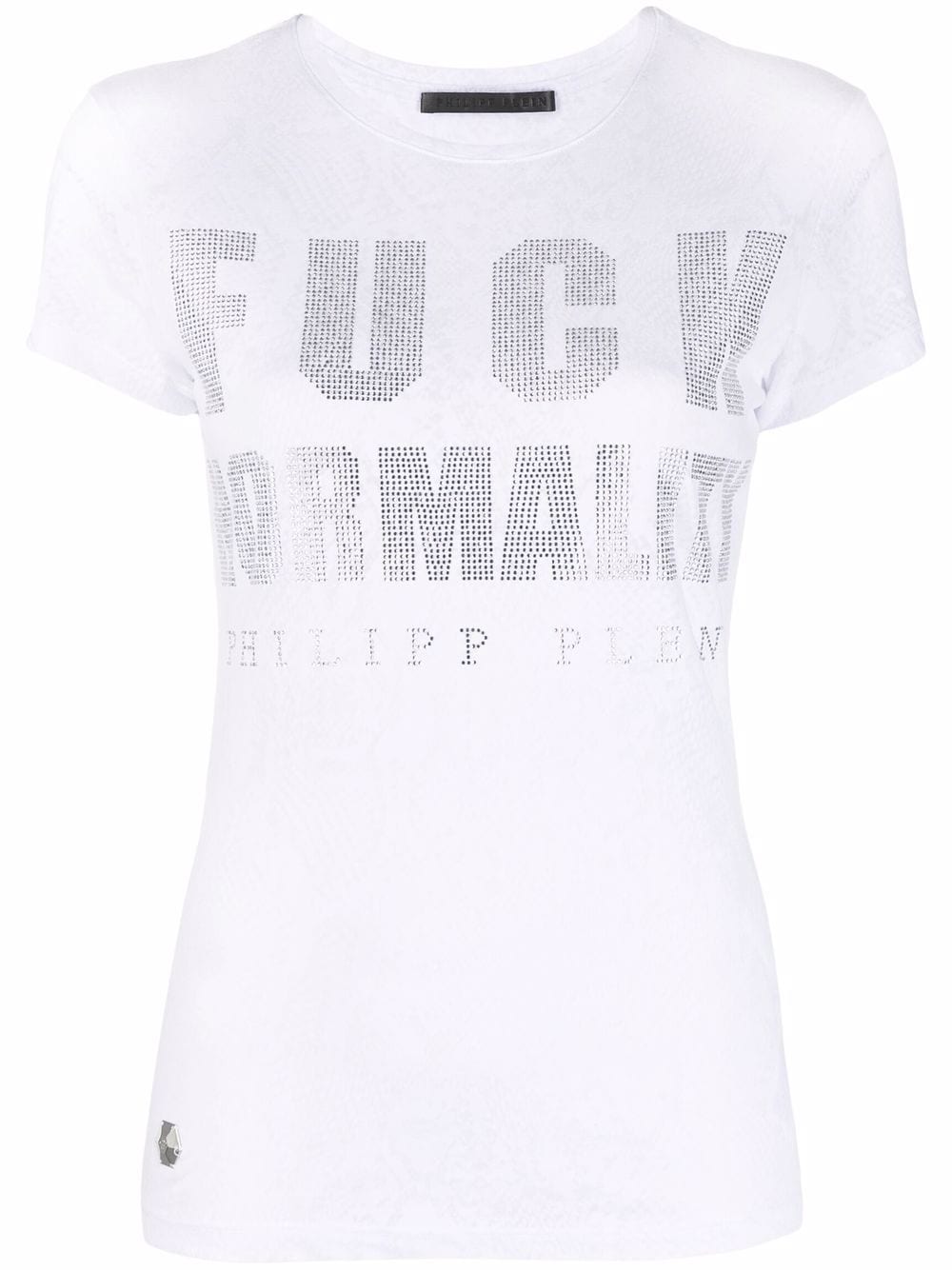 Philipp Plein crystal-embellished T-shirt - White von Philipp Plein