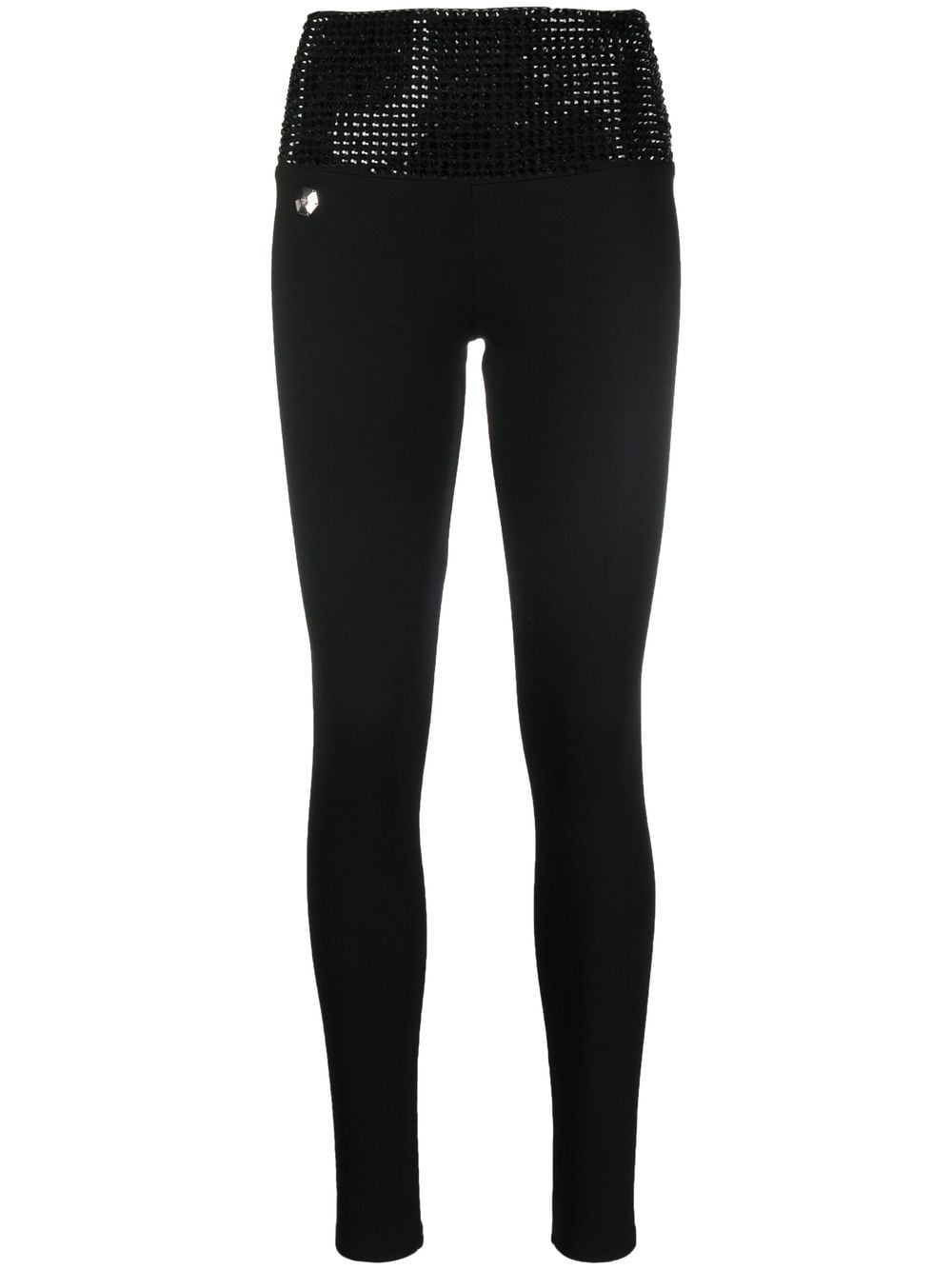 Philipp Plein crystal-embellished leggings - Black von Philipp Plein