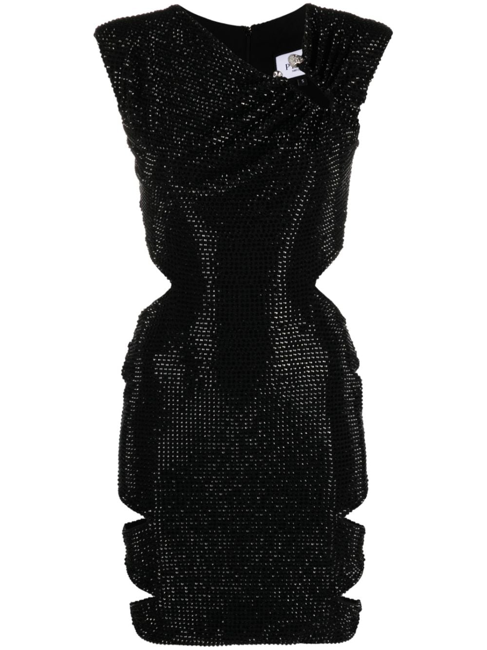 Philipp Plein crystal-embellished mini dress - Black von Philipp Plein