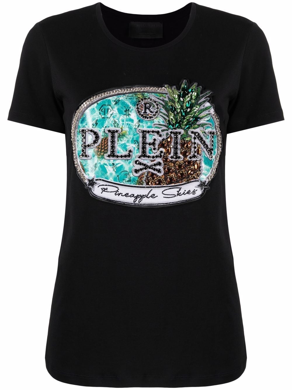 Philipp Plein crystal-embellished short-sleeve T-shirt - Black von Philipp Plein