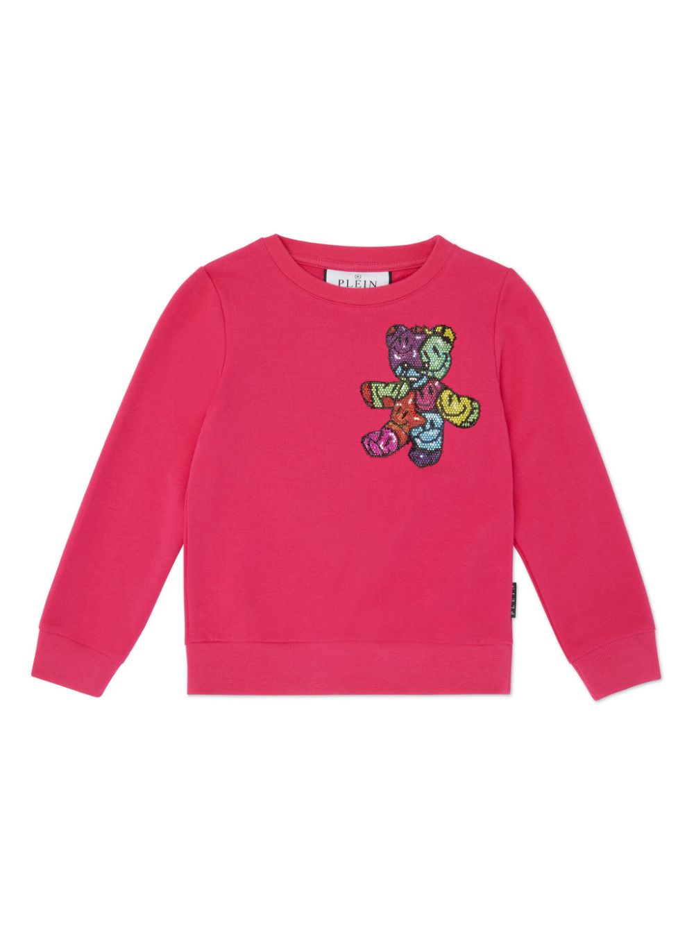 Philipp Plein Junior crystal-embellished sweatshirt - Pink von Philipp Plein Junior