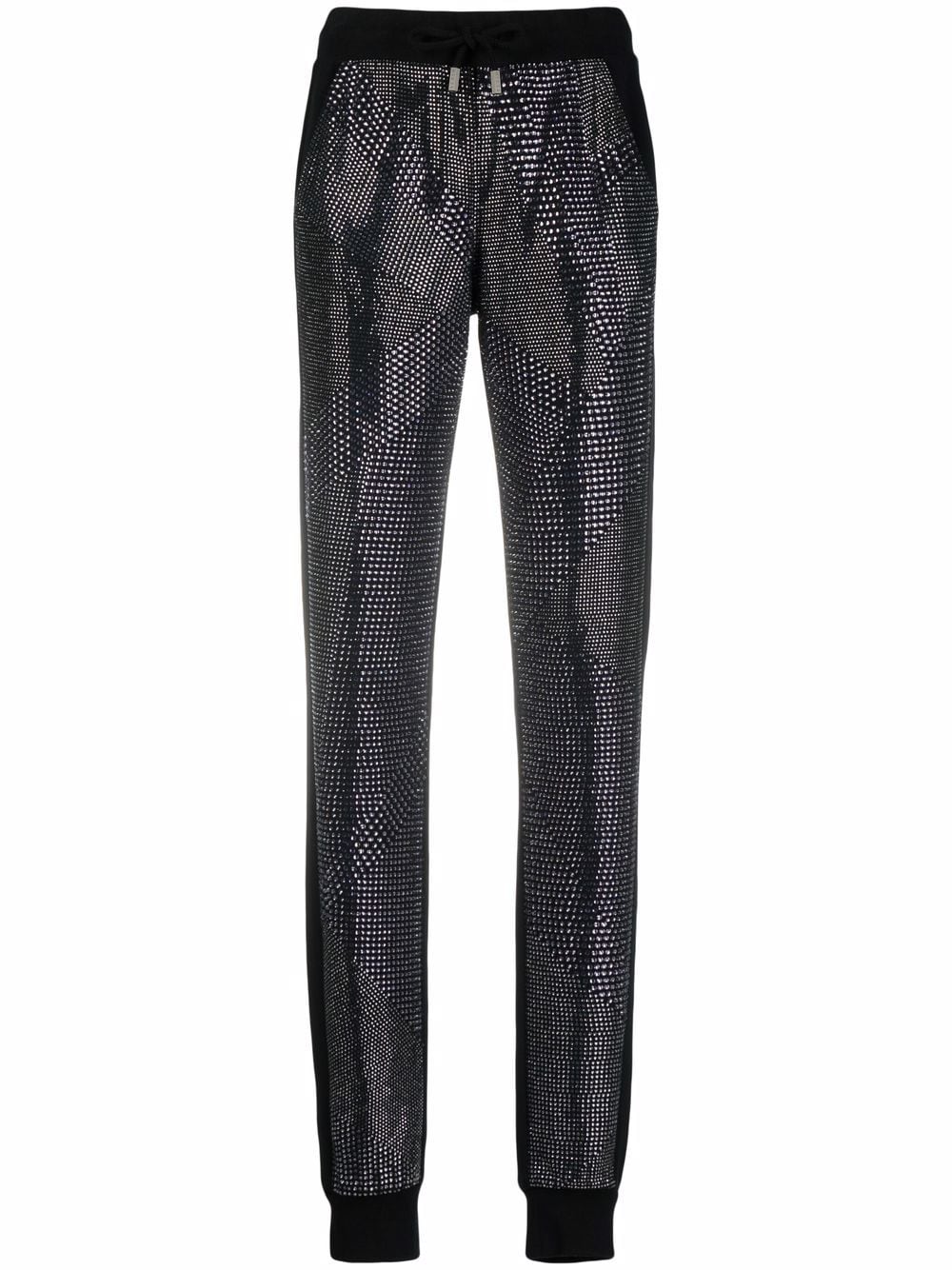 Philipp Plein crystal slim-cut track pants - Black von Philipp Plein