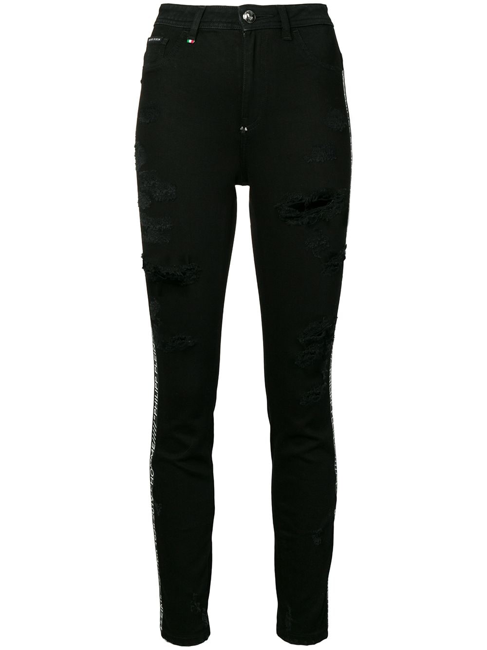 Philipp Plein distressed skinny jeans - Black von Philipp Plein