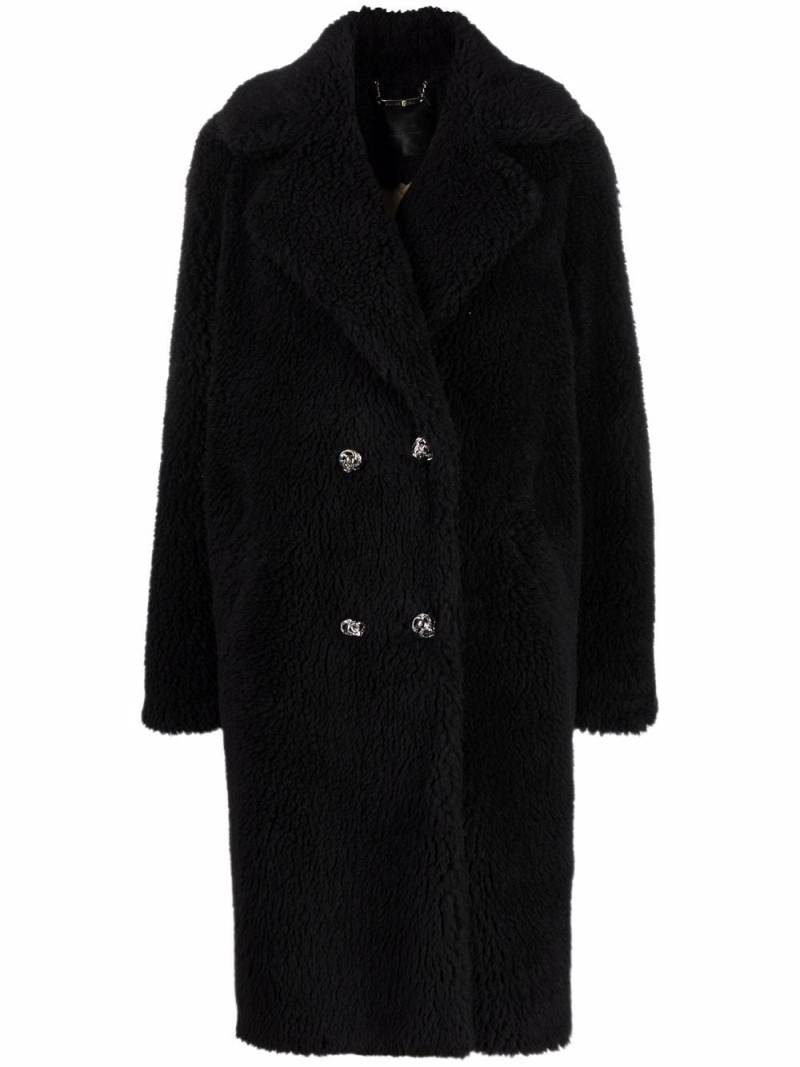 Philipp Plein double-breasted long coat - Black von Philipp Plein