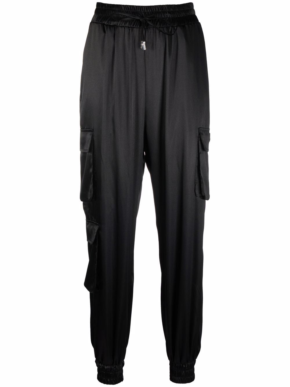 Philipp Plein drawstring straight-leg trousers - Black von Philipp Plein