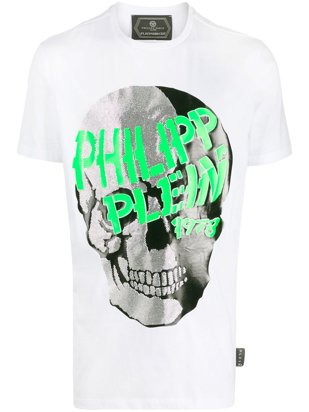 Philipp Plein embellished skull T-shirt - White von Philipp Plein