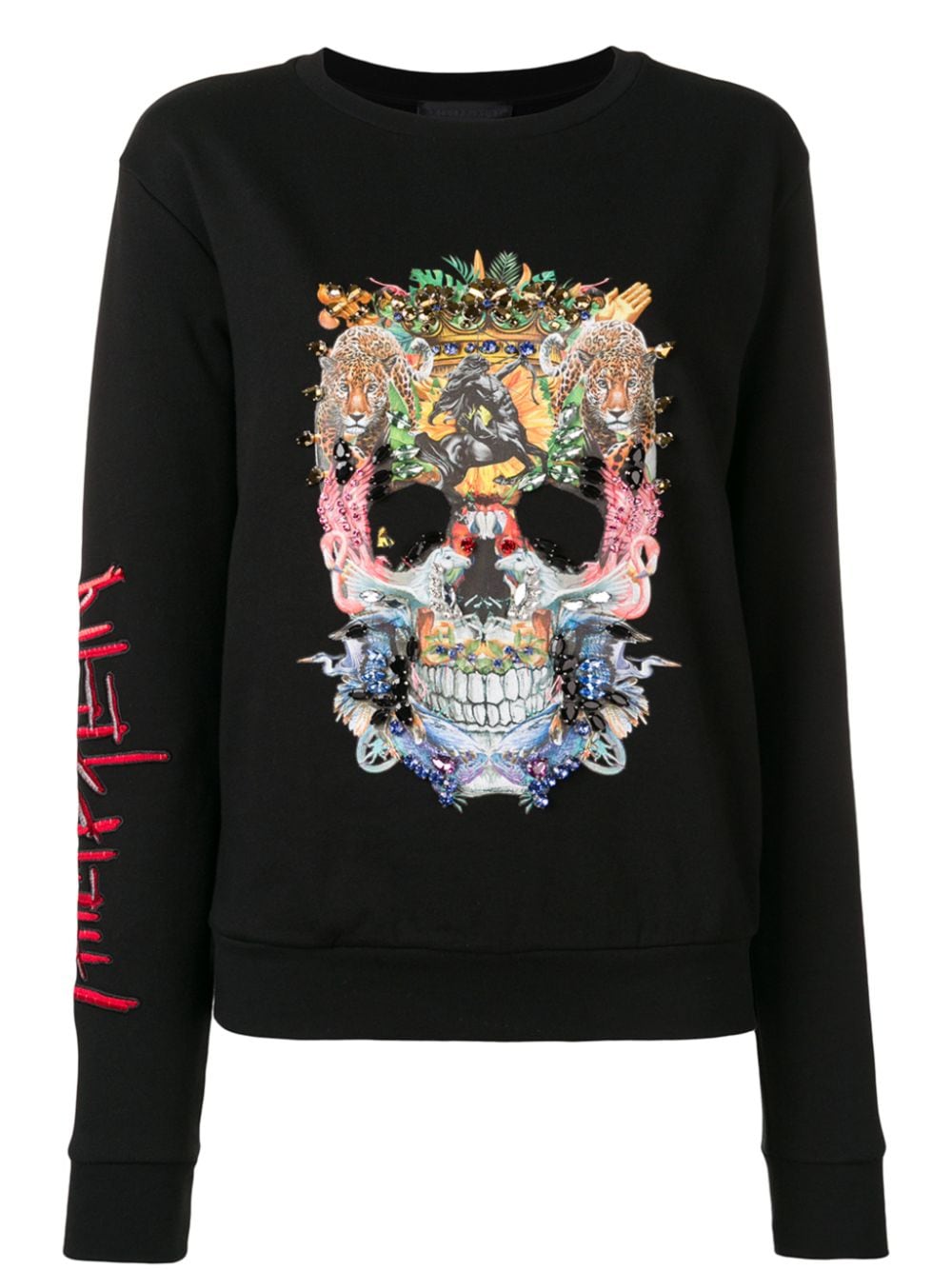 Philipp Plein embellished skull sweatshirt - Black von Philipp Plein