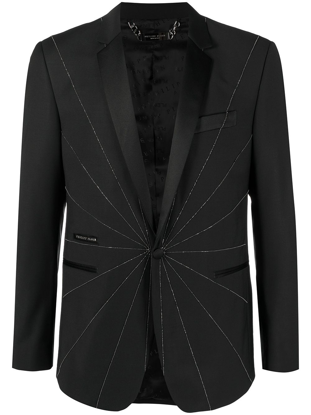 Philipp Plein embellished tailored blazer - Black von Philipp Plein