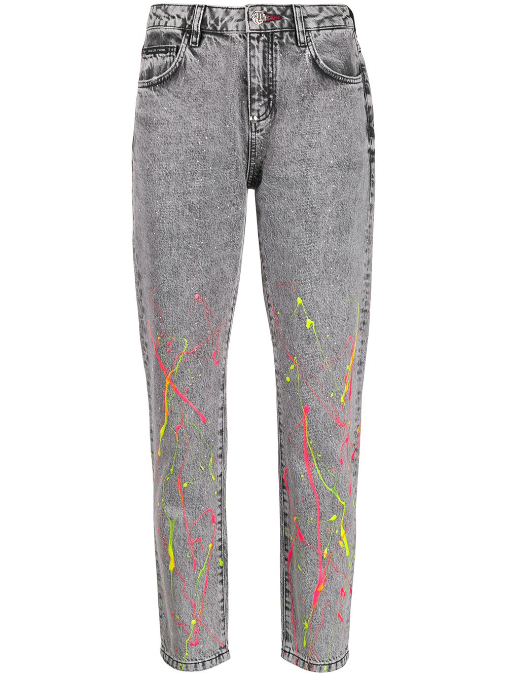 Philipp Plein embroidered jeans - Black von Philipp Plein