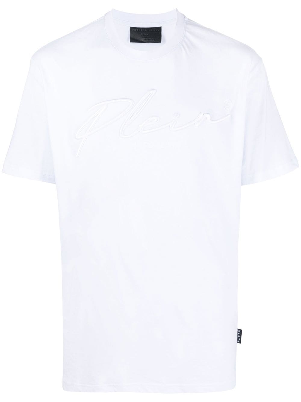 Philipp Plein embroidered-logo crew-neck T-shirt - White von Philipp Plein