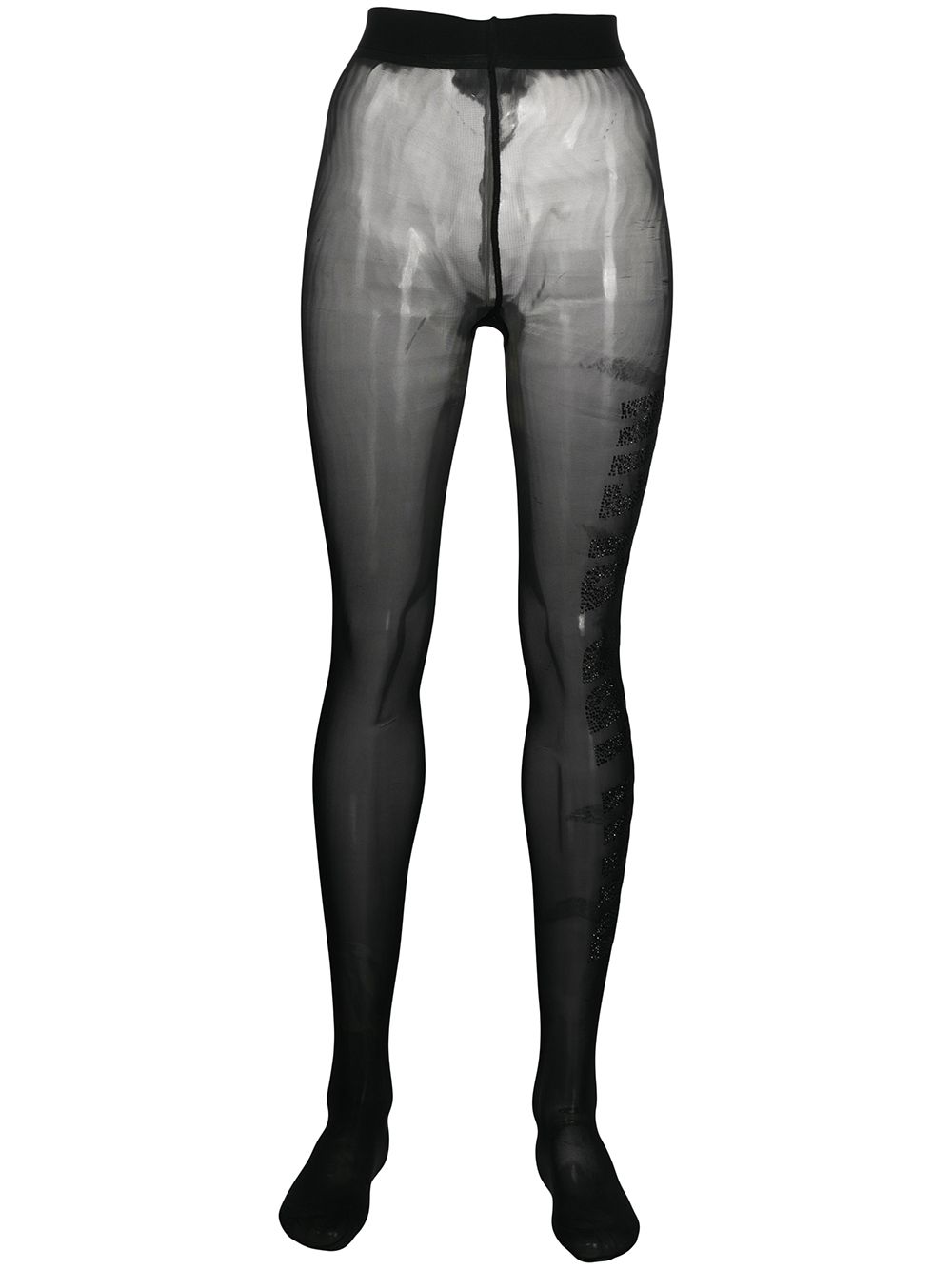 Philipp Plein gem-embellished tights - Black von Philipp Plein