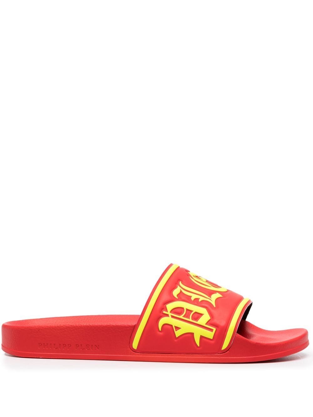 Philipp Plein gothic logo slides - Red von Philipp Plein