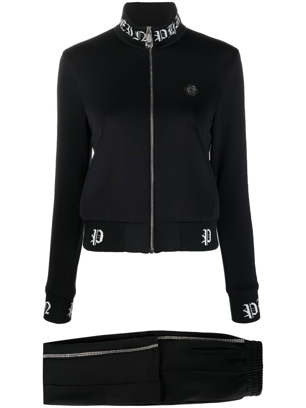 Philipp Plein gothic-logo tracksuit - Black von Philipp Plein