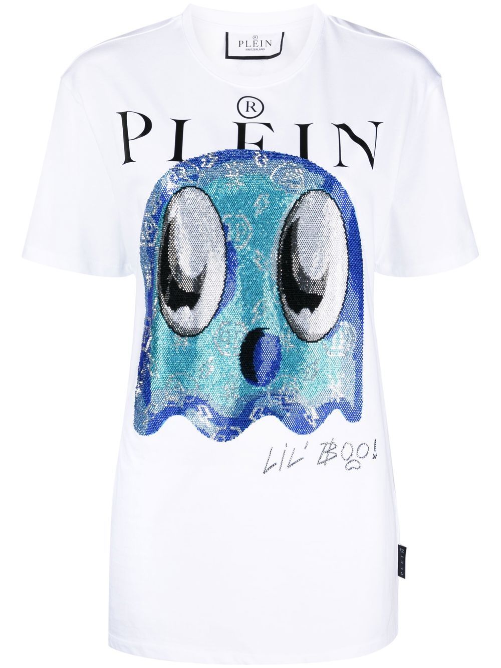 Philipp Plein graphic-print cotton T-shirt - White von Philipp Plein