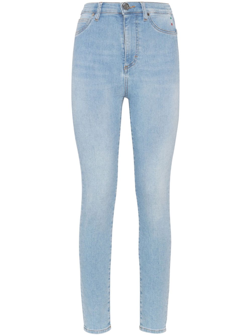 Philipp Plein high-rise skinny-cut jeans - Blue von Philipp Plein