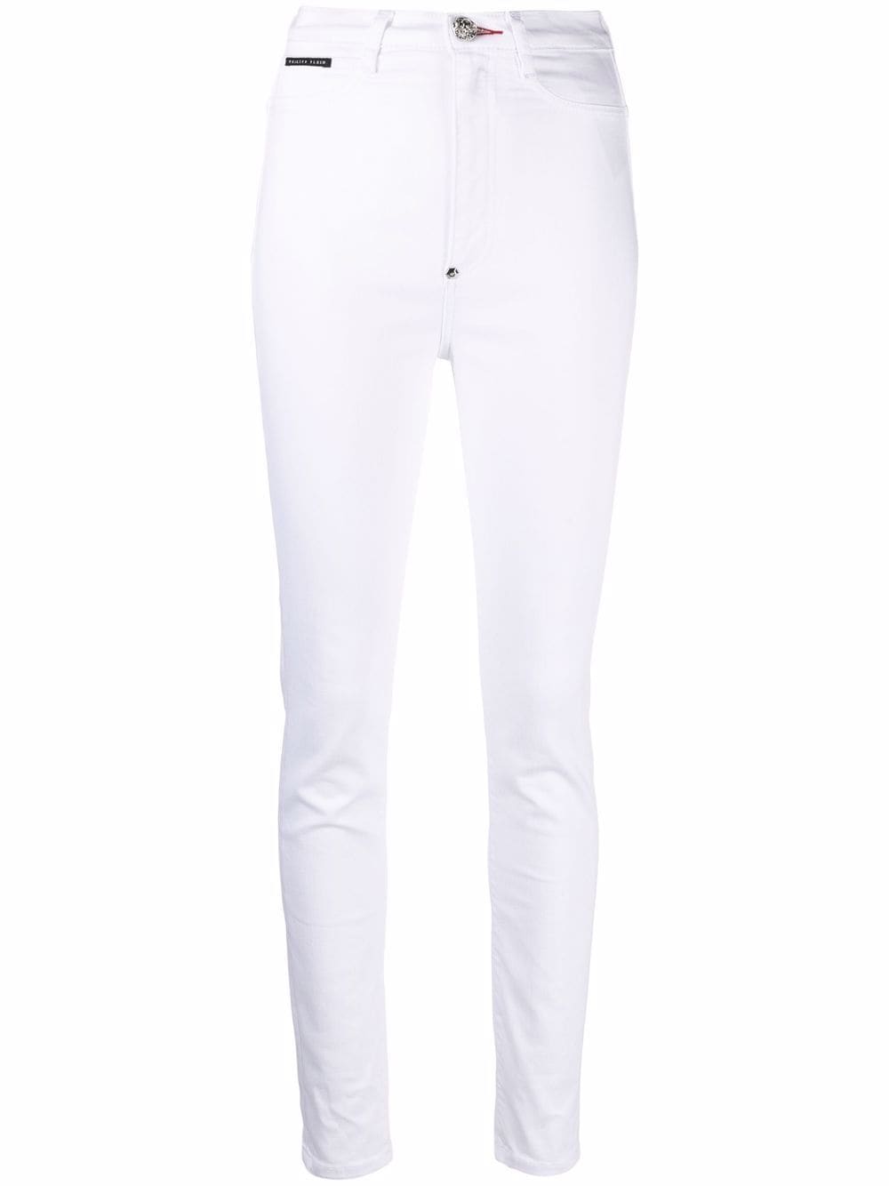 Philipp Plein high-waist jegging jeans - White von Philipp Plein