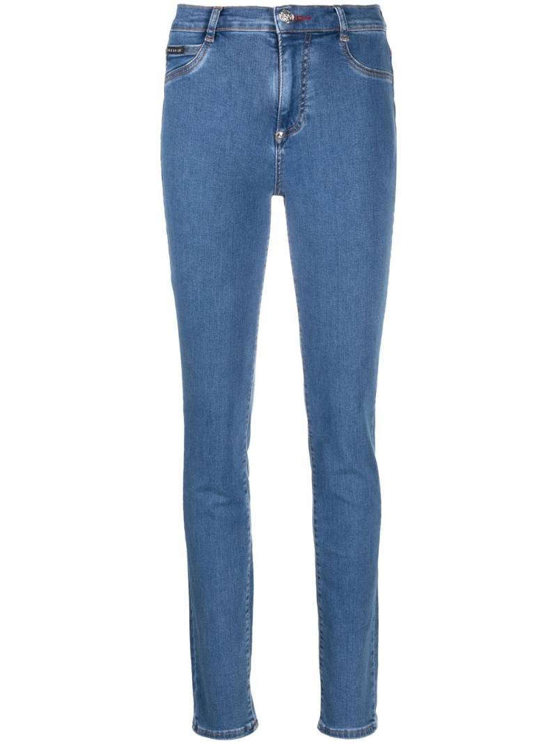 Philipp Plein high-waist skinny-cut jeans - Blue von Philipp Plein