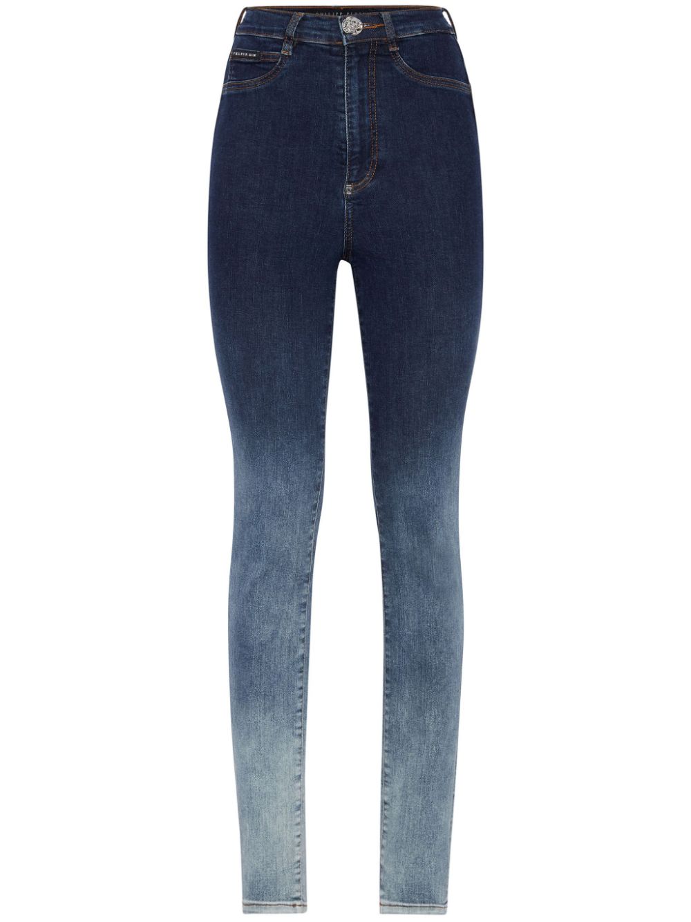 Philipp Plein high-waist skinny jeans - Blue von Philipp Plein