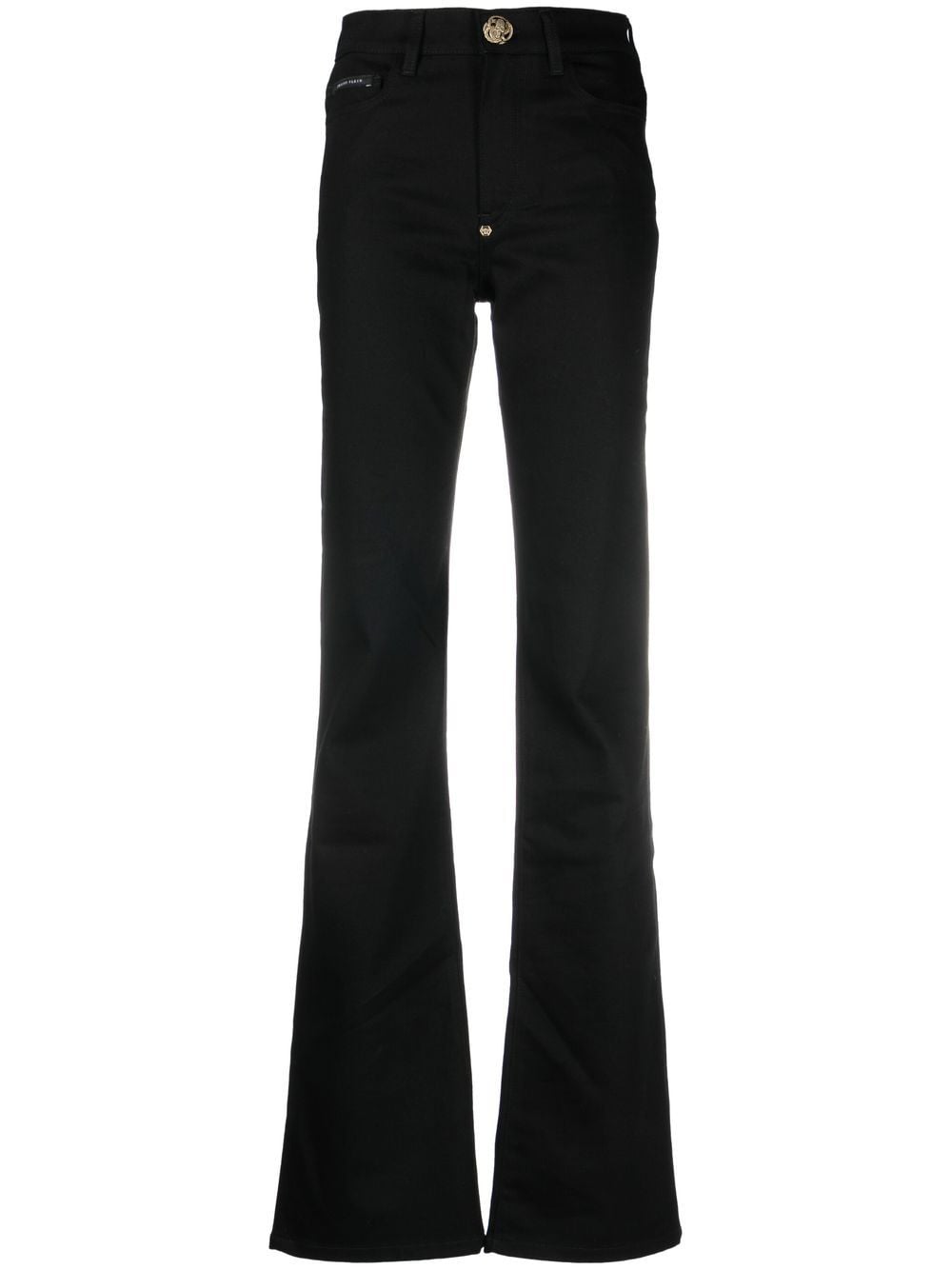 Philipp Plein high-waisted flared jeans - Black von Philipp Plein