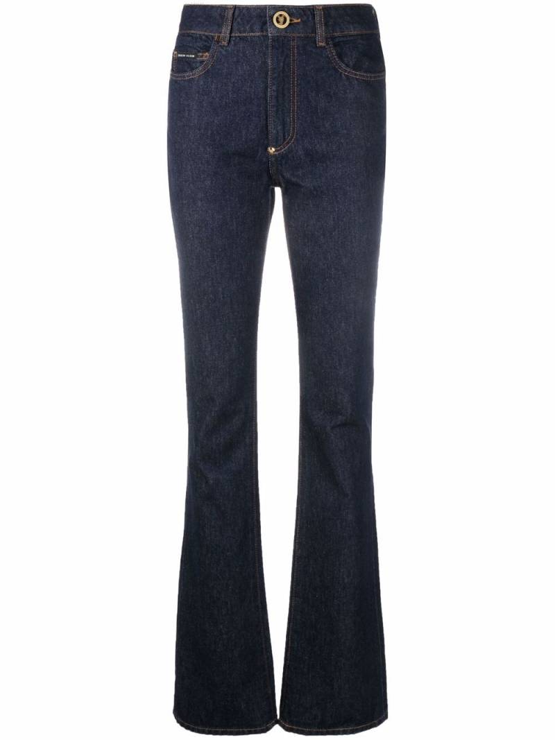 Philipp Plein high-waisted flared jeans - Blue von Philipp Plein